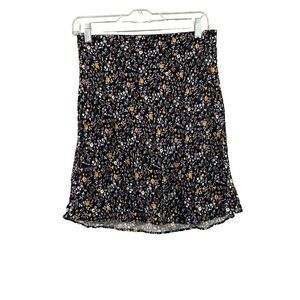 Madewell Mini/midi Slip Skirt in Folkmagic Floral Size 2